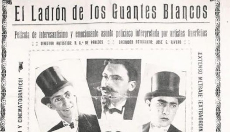 El Teatro Leal proyecta ‘El ladrón de los guantes blancos’, la primera película rodada en Canarias