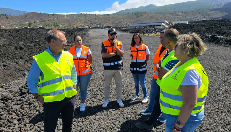 El Cabildo de La Palma concluye la recuperación del vial norte y sus ramales del polígono industrial del Callejón de la Gata