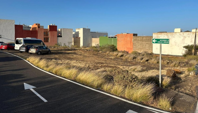 Santa Cruz aprueba las obras de urbanización de la parcela de La Monja, en Barranco Grande