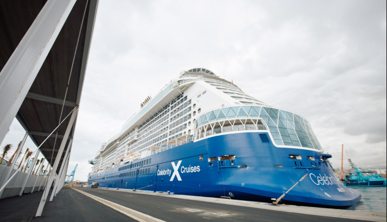 La nueva Terminal de Cruceros del Puerto de Las Palmas entra en funcionamiento con la escala del Celebrity Apex