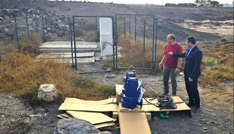 Yaiza invierte 70.000 euros en bombas de aguas residuales en Playa Blanca
