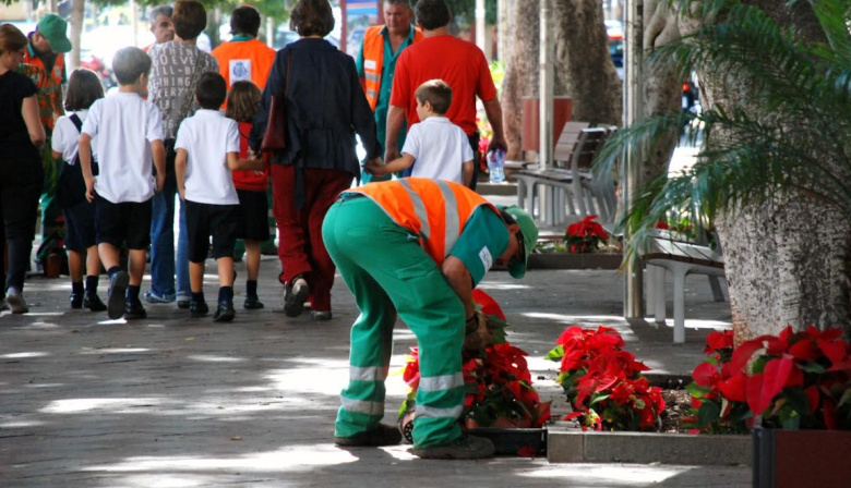 Santa Cruz impulsa la renovación y el mantenimiento de sus áreas verdes