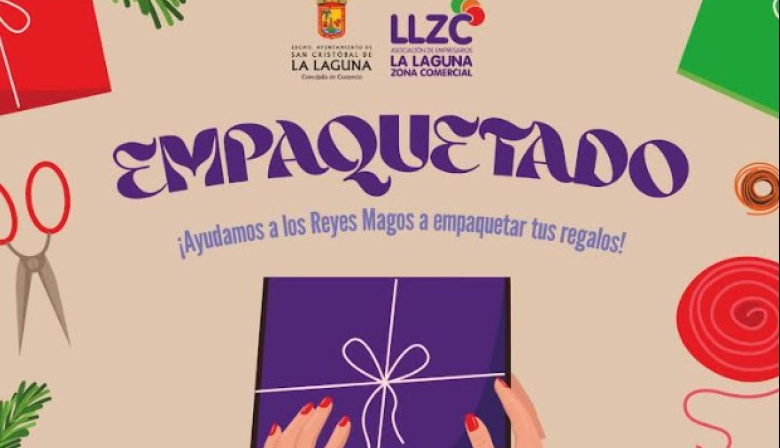 Comercio de La Laguna ofrecerá empaquetado gratuito de regalos esta Navidad