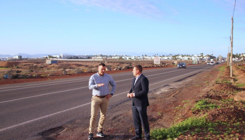 Yaiza confirma 1,3 millones para acondicionar la entrada a Playa Blanca por Femés