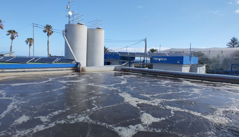 La depuradora de Punta del Hidalgo mejora el control y tratamiento de sus aguas residuales