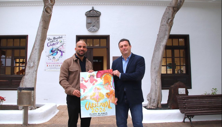 Yaiza desvela la imagen de su Carnaval y anuncia la actuación de Nueva Línea en Playa Blanca