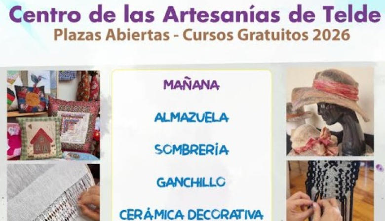 La artesanía vuelve a cobrar vida en Telde con una nueva oferta de cursos gratuitos