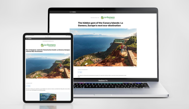 La Gomera refuerza su proyección internacional con una alianza editorial en Euronews Travel