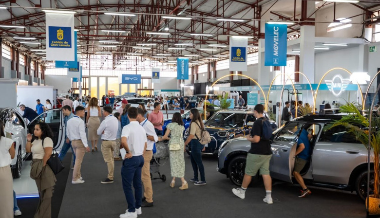 La 9ª edición de Movelec reúne al sector de la movilidad eléctrica los días 18 y 19 de abril en el Recinto Ferial de Agüimes