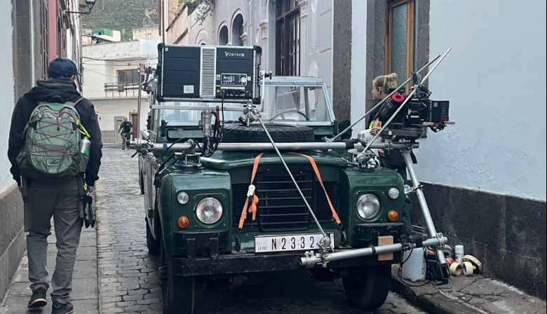 Arucas, escenario de un rodaje cinematográfico internacional