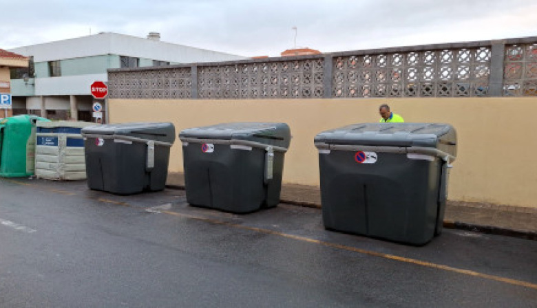 Telde renueva 1.700 contenedores de carga lateral y aumenta la capacidad en más de 1 millón de litros