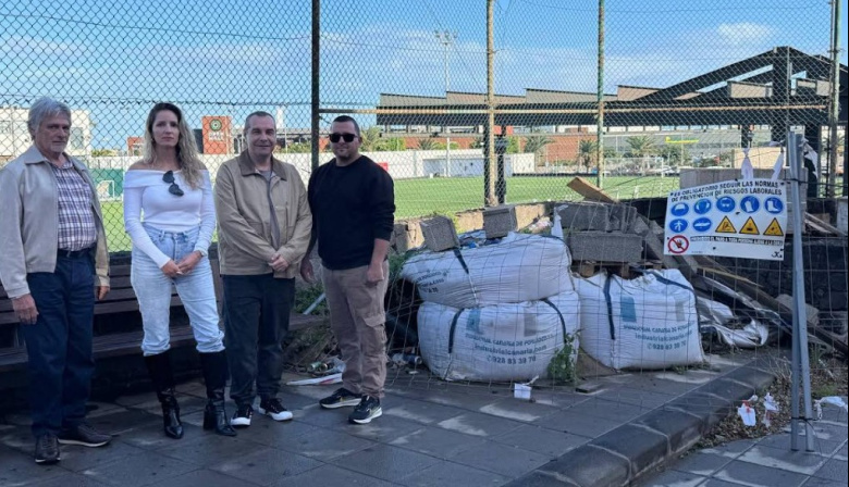 Nueva Canarias denuncia que las obras públicas en Arrecife se eternizan y reclama una gestión eficiente y de calidad