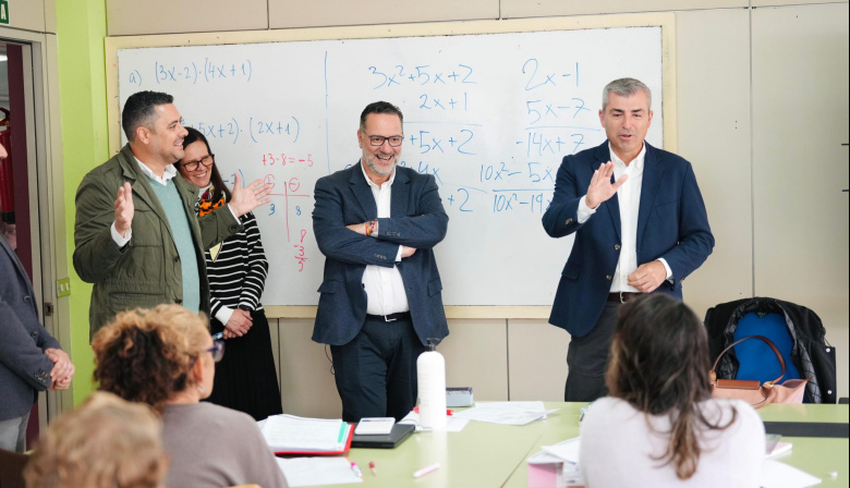 La Educación de Personas Adultas crece un ocho por ciento en lo que va de legislatura en Canarias