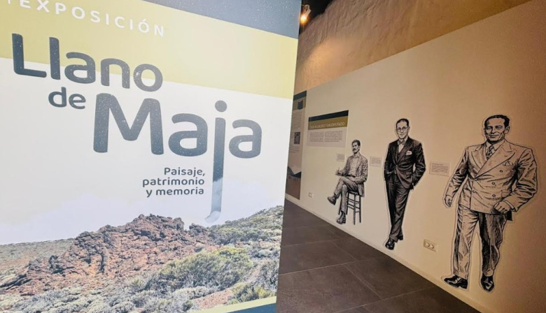 La sala San Roque en La Orotava acoge la exposición “Llano de Maja: paisaje, patrimonio y memoria”