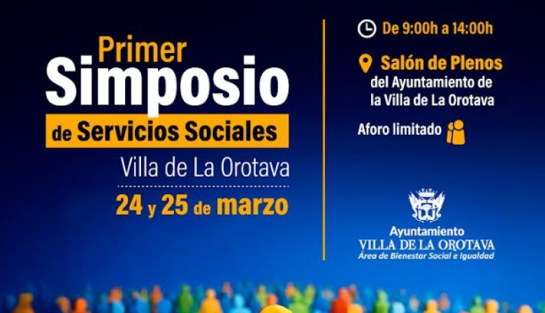 La Orotava celebra el Primer Simposio de Servicios Sociales para abordar los retos de la atención social en Canarias