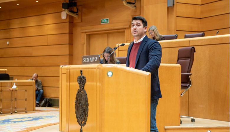 Fabián Chinea (ASG) defiende en el Senado un aumento de la cuota de atún rojo para la flota artesanal canaria