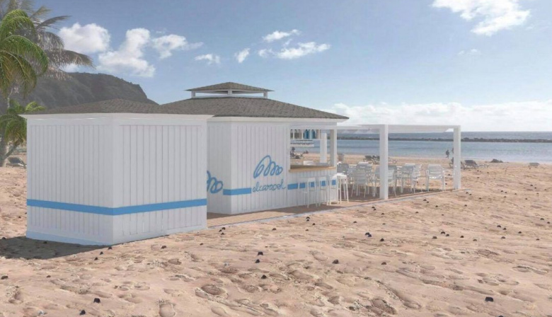 Santa Cruz saca a licitación el nuevo contrato de los quioscos de Las Teresitas