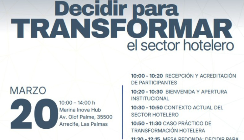 Canarias impulsa la empleabilidad y el emprendimiento juvenil con Decidir para transformar el sector hotelero