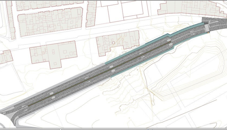 Cuatro empresas optan a las obras del enlace que permitirá el desdoblamiento de la carretera de Almatriche en Las Palmas de Gran Canaria