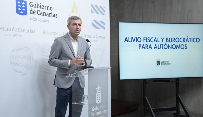 Canarias eximirá del IGIC a autónomos con un volumen de operaciones de hasta 50.000 euros anuales desde el 1 de julio