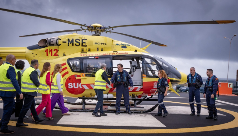 El Gobierno presenta el nuevo servicio de helicópteros medicalizados del SUC con una inversión de 39 millones de €