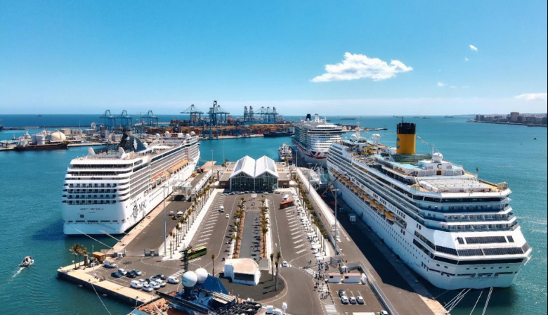 La Autoridad Portuaria de Las Palmas se acerca al millón de pasajeros tras dispararse un 18,31% el turismo de cruceros en febrero