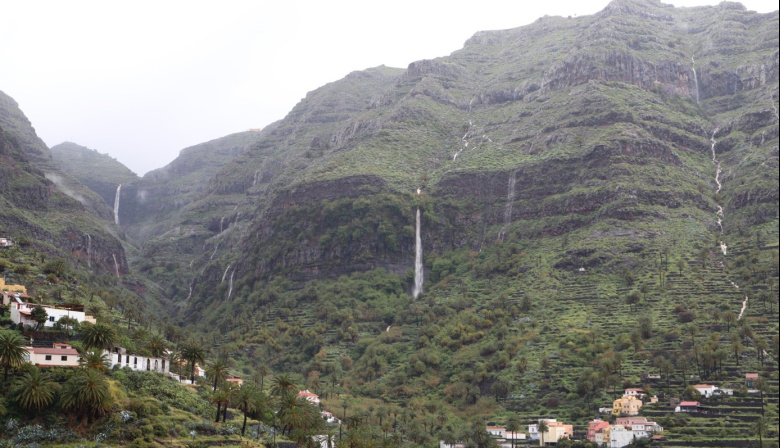 La borrasca 'Therese' se ceba también con La Gomera
