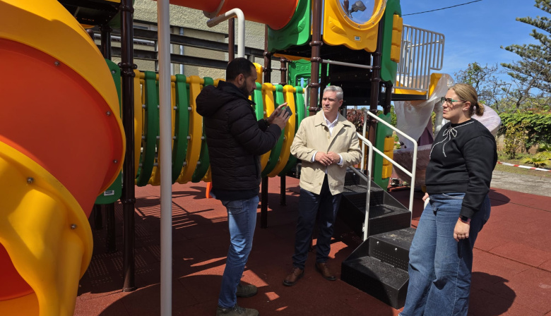 La Laguna renueva el parque infantil anexo al Centro Ciudadano de Valle de Guerra con nuevos juegos inclusivos