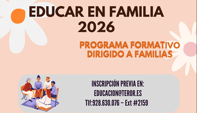 ‘Educar en Familia’ programa tres charlas dirigidas a familias en el IES Teror