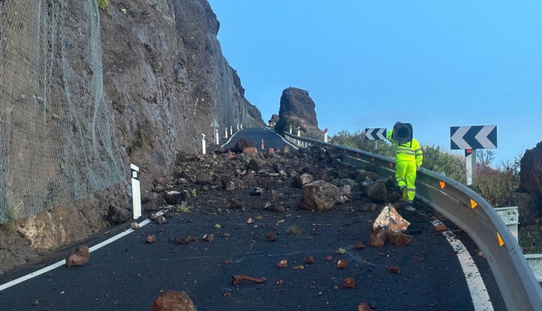 El Cabildo de Gran Canaria cifra en 28,5 millones los daños provocados por la borrasca 'Therese' en la isla