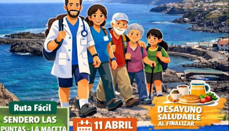 La Gerencia de Servicios Sanitarios de El Hierro organiza varias caminatas por el Día Mundial de la Salud