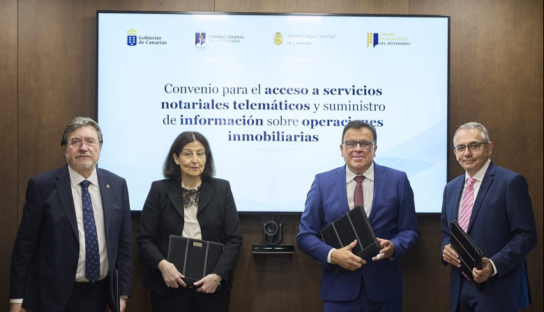 El Gobierno de Canarias colabora con las notarías para reducir plazos en los procesos expropiatarios