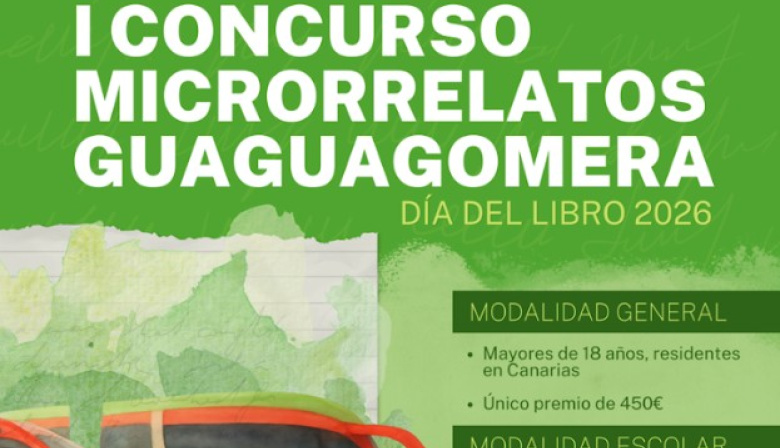 GuaguaGomera lanza un Concurso de Microrrelatos vinculado a La Gomera y al transporte público