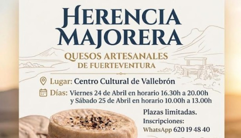 El Sector Primario de La Oliva promulga la “Herencia Majorera” con un taller sobre elaboración de quesos artesanales