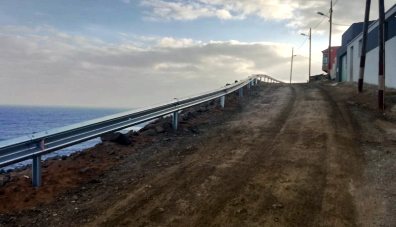 El Cabildo de Gran Canaria inicia las obras de pavimentación del Camino de El Frontón en Gáldar