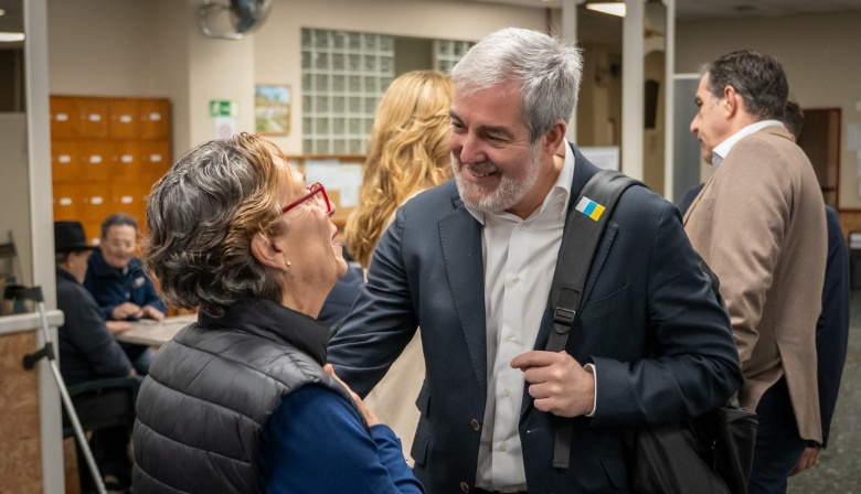 Clavijo defiende el derecho “a un envejecimiento digno” en la inauguración del Centro de Mayores de Escaleritas