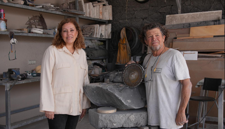La Graciosa tendrá su escultura en la entrada del Parlamento de Canarias
