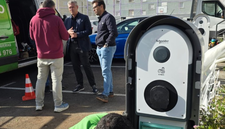 La Laguna amplía la red municipal de recarga eléctrica con nuevos puntos en Los Majuelos