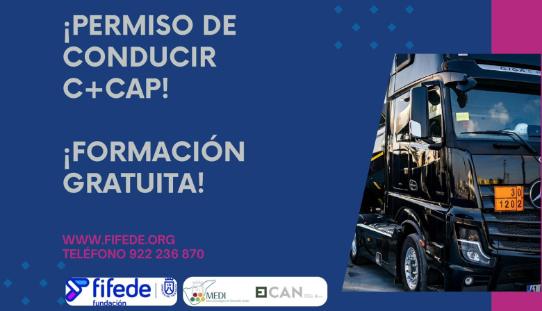 El Cabildo de Tenerife impulsa la formación gratuita de los permisos profesionales de conducción y el Certificado de Aptitud Profesional