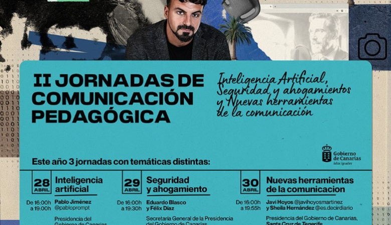 El Gobierno muestra su compromiso social con las II Jornadas de Comunicación Pedagógica de Canarias