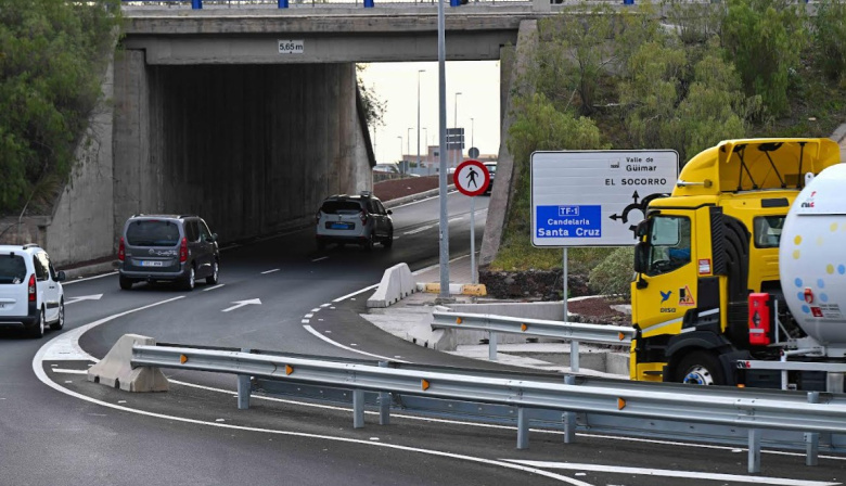 El Cabildo desbloquea el colapso en el Polígono Industrial Valle de Güímar con una obra clave que beneficia a 70.000 vehículos diarios