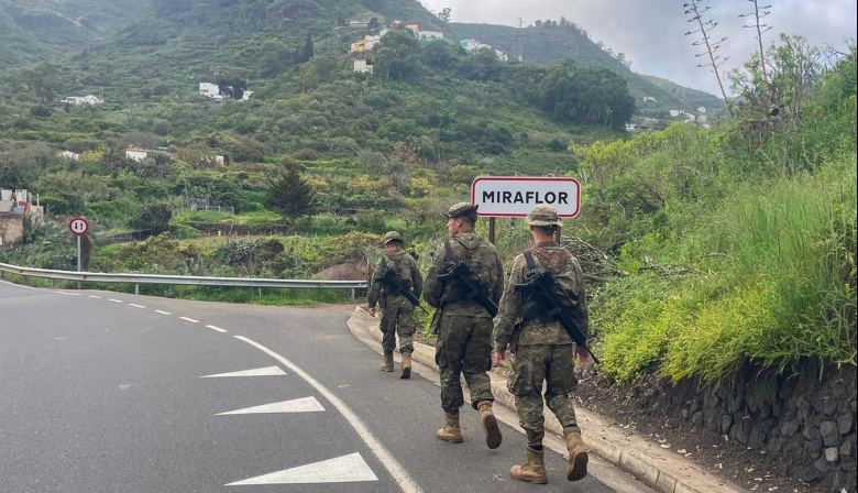 El Ejército se despliega con ejercicios tácticos por todas las islas de Canarias