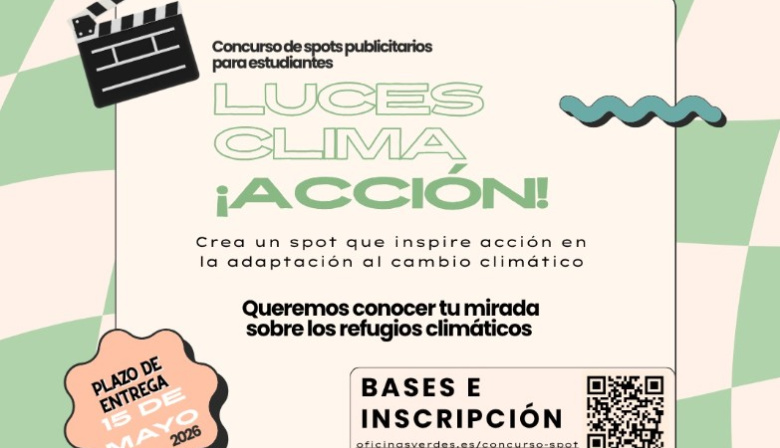 Transición Ecológica recuerda que este viernes finaliza el plazo del concurso audiovisual “Luces, Clima ¡Acción!”