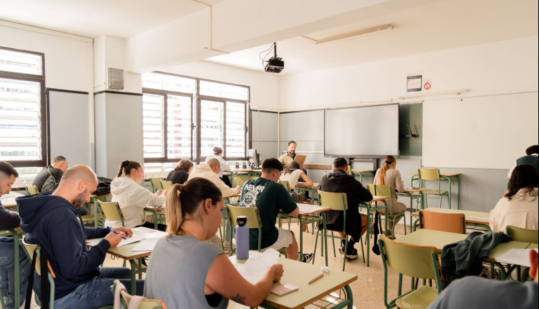 Cerca de 3.700 personas se examinaron este fin de semana en Canarias para acceder a estudios de FP