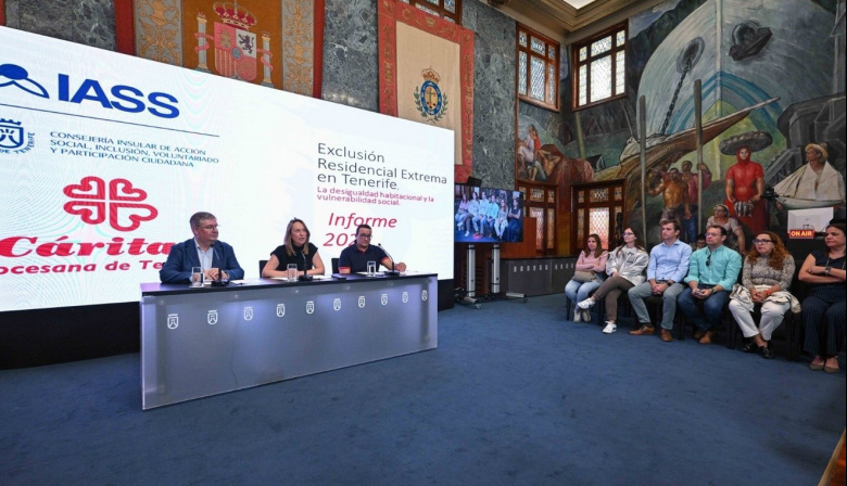 Cáritas advierte de que el sinhogarismo es ya una "emergencia de salud pública" que en Tenerife afecta a 2.853 personas