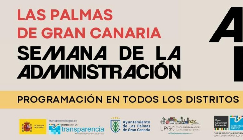 El Ayuntamiento de Las Palmas de Gran Canaria celebra una nueva edición de la Semana de la Administración Abierta para acercar la gestión municipal a la ciudadanía