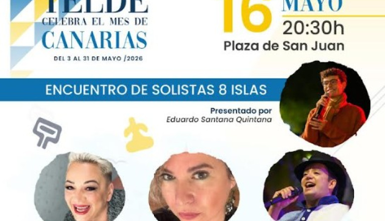Telde celebra el ‘Encuentro de Solistas 8 Islas’ dentro del Mes de Canarias 2026