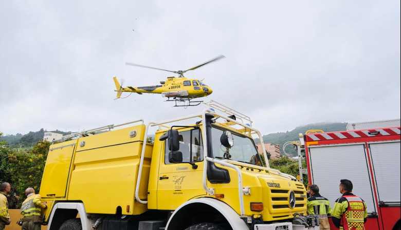 Tenerife destina 7 millones a su operativo de vigilancia y extinción de incendios forestales, que arrancará en junio