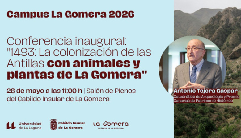 El Cabildo acoge este jueves la conferencia inaugural de la iniciativa formativa Campus La Gomera 2026