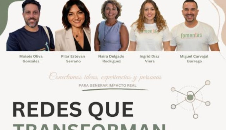 El personal de Fomentas representará a Telde en el encuentro ‘Redes que Transforman’ de Lanzarote